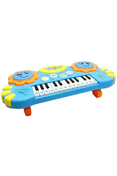 MAKSIK Electronic Toy Piano, 24 Keys, 6 Rhythms, Multicolor