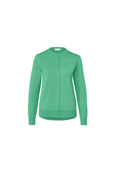Tchibo Women's Cardigan, Thin Knitted, Green