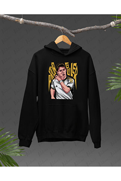 Nulivez تصميم أردا جولر مطبوع ، هوديي قصة فضفاضة عالي الجودة للجنسين