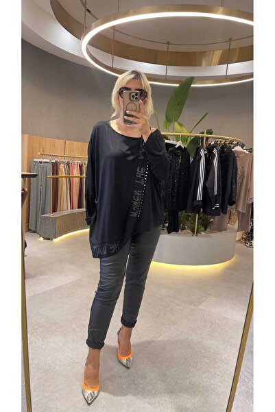 Butik Günay Tüfekçi Yarasa Kol Tunik Bluz