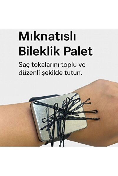 YASEMİN KAPLAN Magnetic Hairdresser Bracelet Palette – Professional Hair Acce...