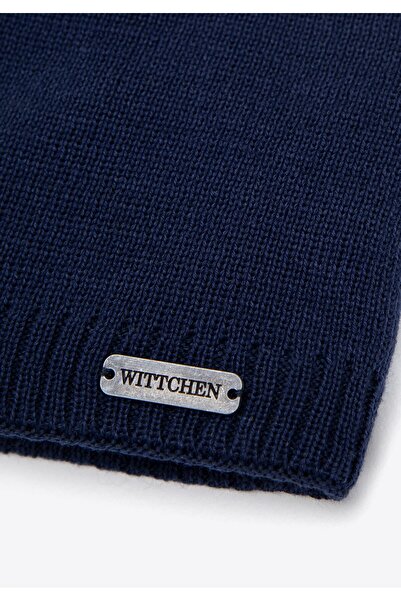 Wittchen Men's Hat with Extra Warmth, Navy Blue, Navy Blue Polyester