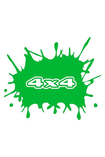 Oracal Sticker pata 4x4, verde, 20cm