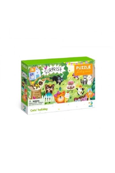 Dodo Cats' Party Puzzle, 30 pieces -