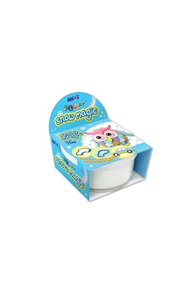 Amos Plastilina iClay SM 70, 70 g, alb, set 70 g