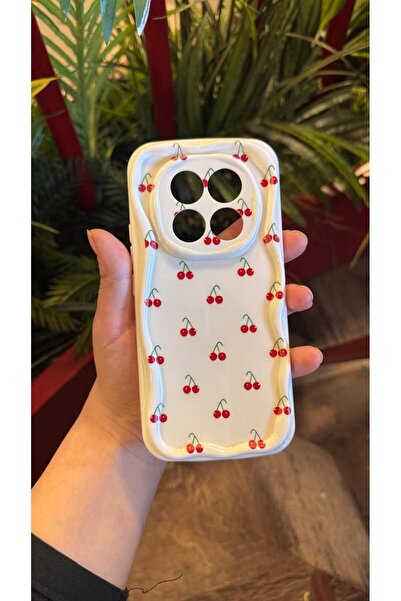 KILIF STORE NOTE 14PRO PLUS KİRAZLI TELEFON KILIFI