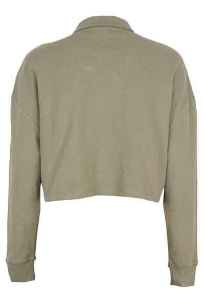 Jennyfer Roxanne Green Blouse - M, green, 100% cotton