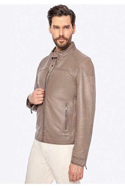 Wittchen Men's Beige Sheepskin Jacket