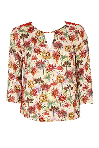 Naf Naf Rebecca Colors Blouse - L, colors, 100% viscose