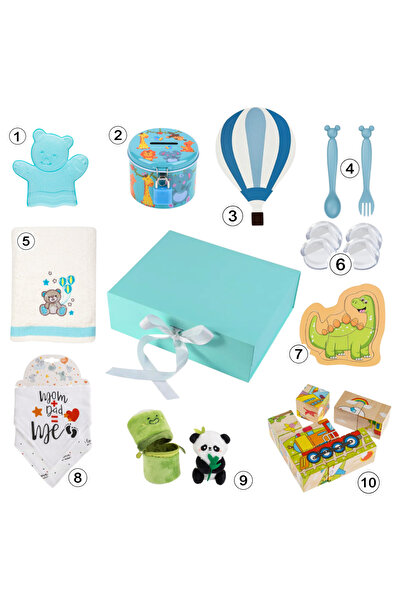 OEM Baptism gift, gift for boys 0-2 years old, maternity gift, gift for birth...