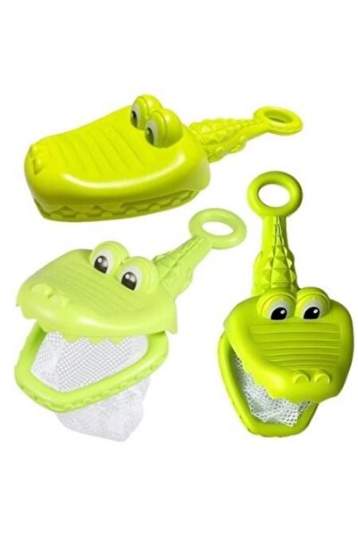 MAKSIK Jucărie de baie crocodil, Maksik, verde, 26x12x6cm