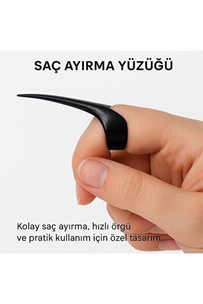 YASEMİN KAPLAN Hair Parting Ring – Professional Hairdressing Accessory
