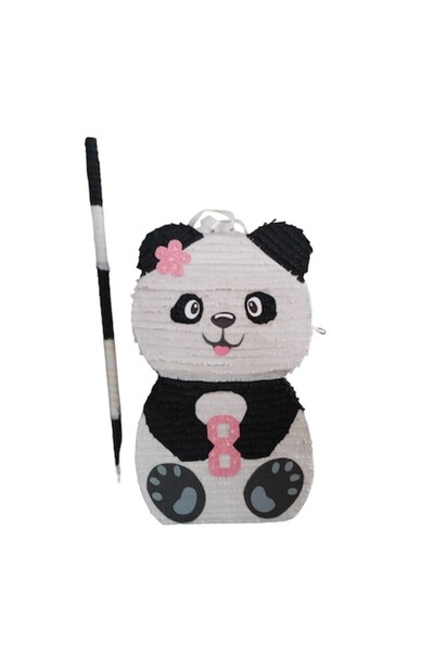 OEM Panda Bear Pinata, 60 cm, white/black