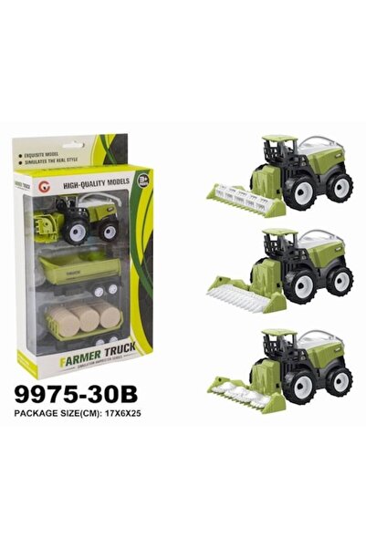 MAKSIK Set tractor agricol cu ​​remorcă, Maksik, design modern, elemente inte...