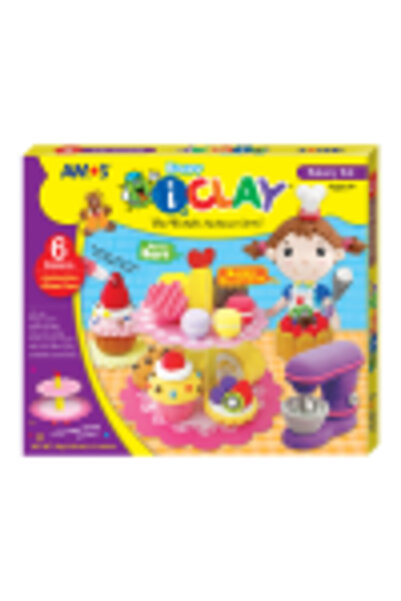 Amos Plastilina iClay IC18P6BK, with Bakery accessories