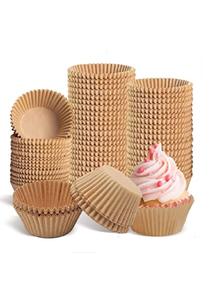 COOYA 500 قطعة من بطانات الكب كيك للخبز، أغلفة كب كيك آمنة غذائيًا، غير لاصقة، ورق زبدة مقاوم للدهون