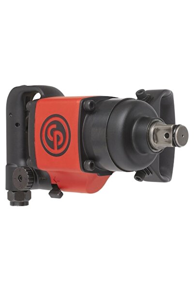 CHICAGO PNEUMATIC Pneumatic impact wrench, D-handle, 1" square drive, 1/2" ai...