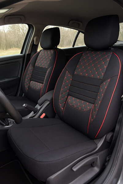 OTOKİT غطاء سيارة ميتسوبيشي أتراج سيدان 2016 من الجلد الفاخر بنمط أحمر عالمي ...