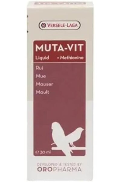 Versele Laga Muta-VIT Liquid 30 ml – Liquid Supplement for Birds to Support Molting (Versele-Laga)