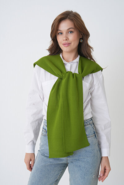 saint majesta 100% ακρυλικό πλεκτό σάλι ώμου Γυναικείο κασκόλ καθημερινής μόδας για το γραφείο