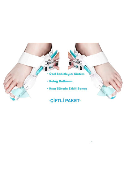 Store Çiftli Paket-Halluks Valgus-Ayak Baş Parmak Eğriliği Düzeltici-Ayarlana...