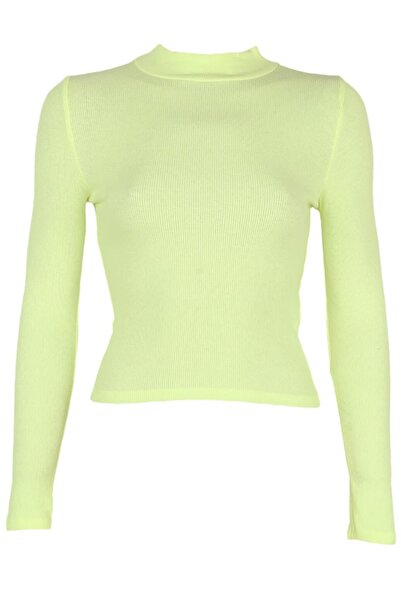 Jennyfer Blouse Kylie Light Green - XXS, green, 50% polyester, 48% cotton, 2% elastane