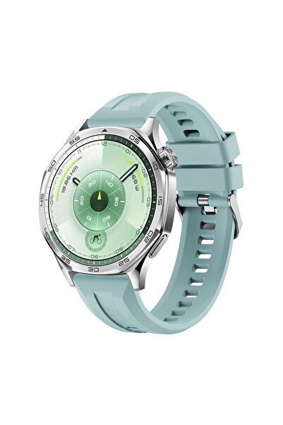 bbtech Huawei Watch Gt 6 Gt 6 Pro 46mm Compatible Launch Band Silicone 22mm Strap with Metal Buckle