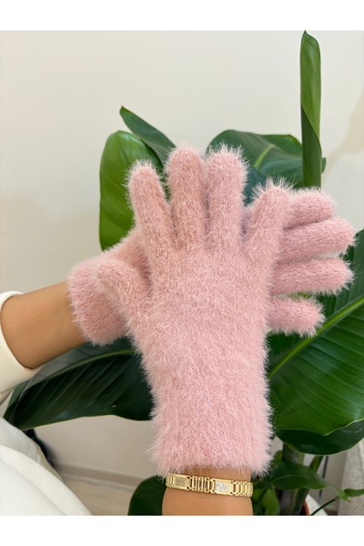 viva aksesuar Kadın Peluş Eldiven