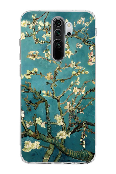 Elorakılıf Xiaomi Redmi Note 8 Pro Uyumlu Baskılı Yumuşak Silikon Şeffaf Tele...