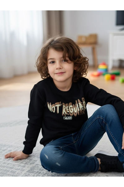 BERNEO Hanorac pentru băiat, 3 fire, cu căptușeală din fleece bumbac) 7-14 ani