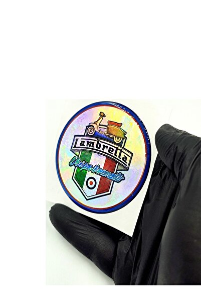 BsElektronik ملصق هولوغرام خاص بالدراجات النارية من داملا، ملصق لامبريتا إيطاليا