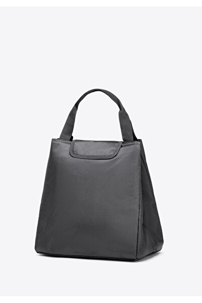 Wittchen Geantă de prânz trapezoidală pentru bărbați, gri, poliester