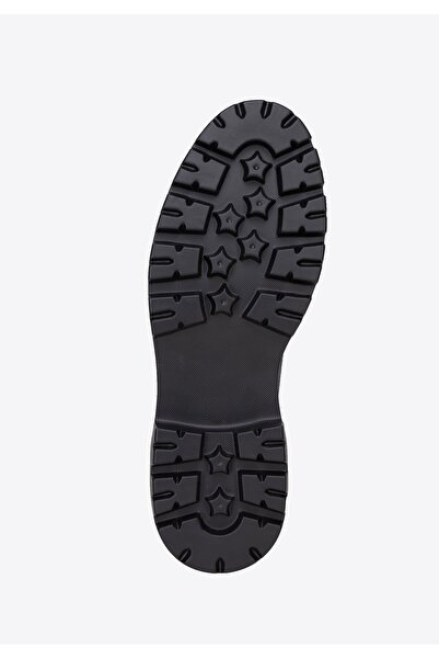 Wittchen Women's loafers with decorative buckle, gray, synthetic material