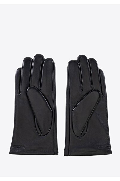 Wittchen Men's insulated leather gloves black black leather