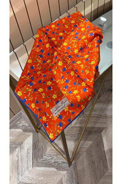 LA BOUTIQUE Yeni Sezon Twill İpek Eşarp 2529-10
