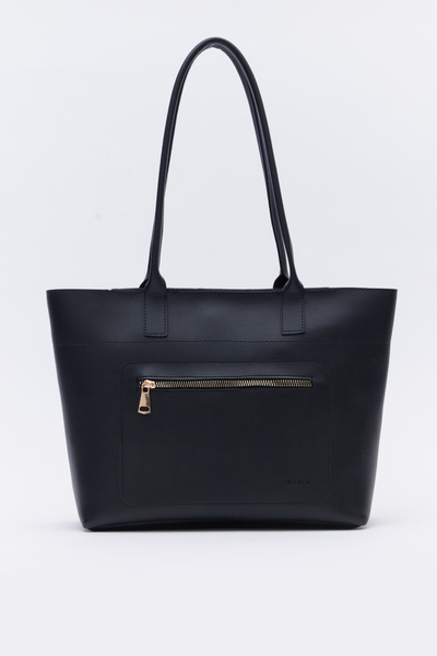 Shanta Geantă de umăr pentru femei, neagră, D41, cu închidere cu fermoar, buz...