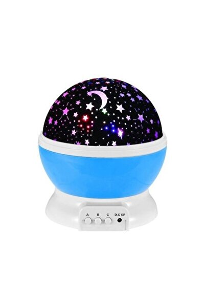 ABS Lampă de noapte cu proiector de constelații pentru camera copilului, alba...