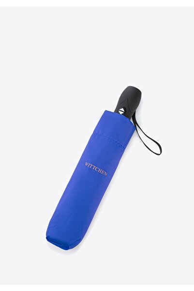 Wittchen Woman Automatic Umbrella in Box Small Blue Polyester