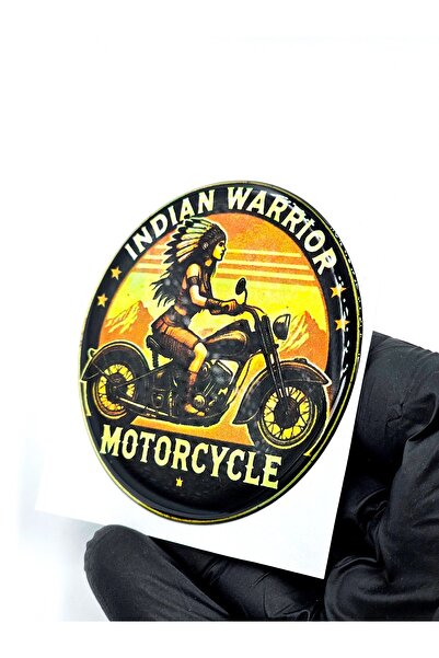 BsElektronik ملصق داملا هولوغرام خاص بالدراجات النارية ملصق المحارب الهندي لل...