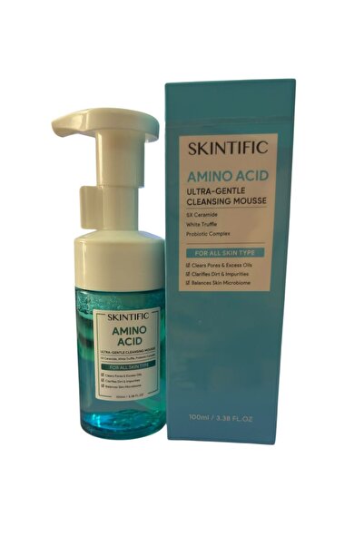 SKINTIFIC موس التنظيف اللطيف للغاية بالأحماض الأمينية 100 مل
