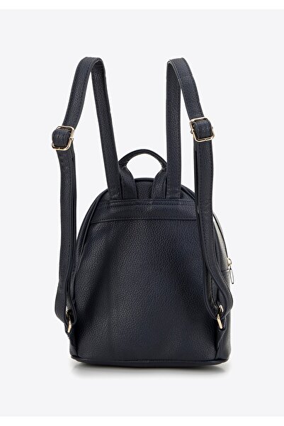 Wittchen Rucsac de damă din piele cu nituri bleumarin bleumarin piele