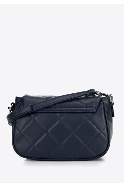 Wittchen Geantă crossbody de damă din piele cu cusături, bleumarin, bleumarin...