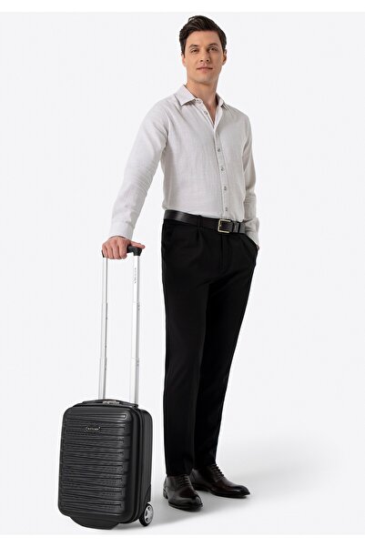 Wittchen Valiză de cabină neagră pentru bărbați, din ABS