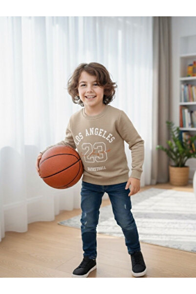 BERNEO Hanorac pentru băiat, 3 fire, cu căptușeală din fleece bumbac) 7-14 ani