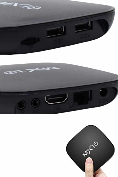 ZERO LAND Lvsqvr 2.4g Wifi Tv Box Media Player Tv Compatible Mx Box Box (12552) Android Tv