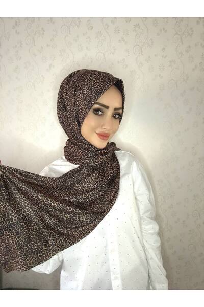 OykumBone DP16 Desenli Pera Çene Altından Cıtcıtlı Hazır Şal