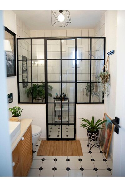 mucit home Μπαμπού Αντιολισθητικό Χαλάκι Μπάνιου 70×45εκ