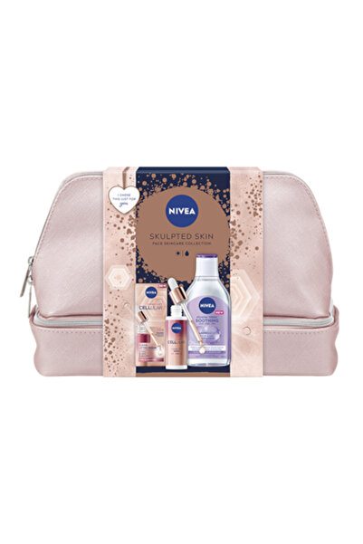 NIVEA Cellular Expert Lift Gift Set: Serum 30 ml + Micellar Water for Sensitive Skin 400 ml