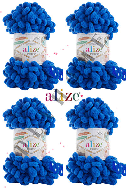 devhome Alize Puffy Hand Knitting Yarns Panduf Blanket Yarn Scarf Cardigan Ma...