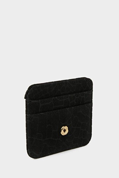 DeFacto Women's Suede Card Holder G5081Axns
